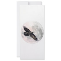 Full Moon Crow rack cards