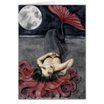 Full Moon, Empty Heart by Dawn Obrecht Card