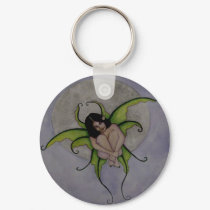 Full Moon Fairy Keychain by Stuwahacreations Full Moon Fairy Keychain
