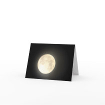 Full Moon Greeting Card