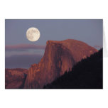 Full Moon Half Dome Card