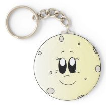 Full Moon Keychain