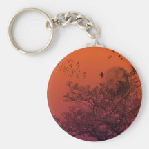 Full Moon Keychains