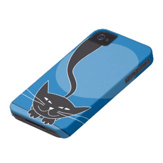 full moon kitty blue Case-Mate Case casematecase