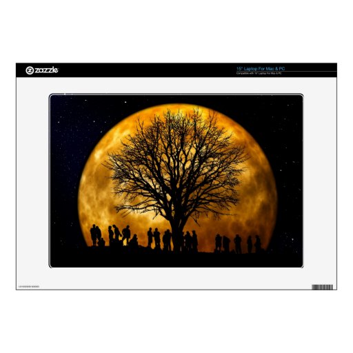 Full Moon Midnight Laptop and Netbook Skin