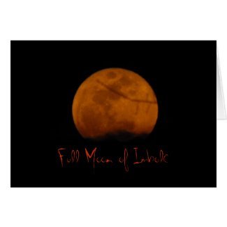 Full Moon of Imbolc card
