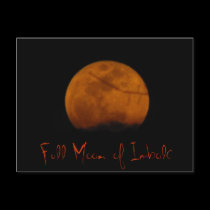 Full Moon of Imbolc postcards
