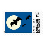 Full Moon Personalized Halloween Postage Stamp stamps