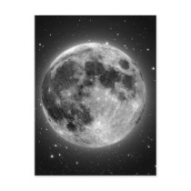 Full Moon Post Card