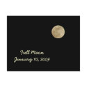 FULL MOON Postcard by pulsDesign FULL MOON Postcard