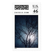 Full Moon Rising postage by Jack_of_Arts Full Moon Rising postage