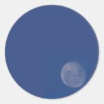 Full Moon Round Sticker