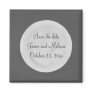 Full Moon Save the date Wedding Magnets