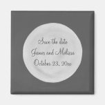 Full Moon Save the date Wedding Magnets