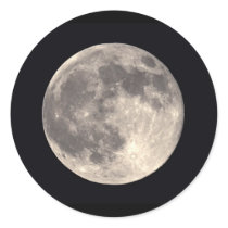 Full Moon Sticker