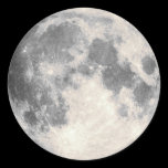 Full Moon Round Sticker