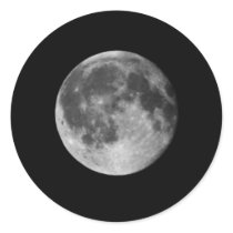 Full moon sticker sheet stickers