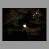 Full moon storm posters