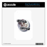 Full Moon Telescope iPod Touch 4G Decal