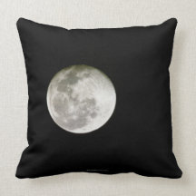 Full Moon Throw Pillows