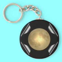 Full Moon (Turn Page Special Effect) keychains by Artists4God Full Moon (Turn Page Special Effect) keychains