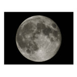Full Moon view from Earth in Belgium Post Card