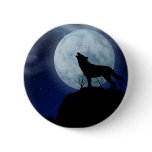 Full Moon Wolf buttons