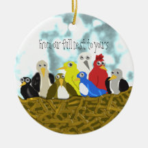 full nest christmas tree ornaments