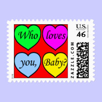 Full of love postage stamps