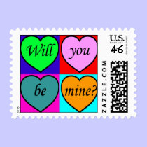 Full of love postage stamps