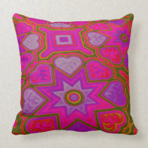 'Full of Love' Throw Pillow american mojo pillows