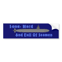 Full of Seamen Bumper Sticker bumper stickers by Method77 Full of Seamen Bumper Sticker bumper stickers