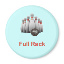 Full Rack Bowling Magnets