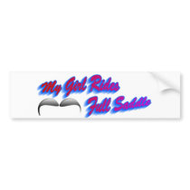 Full Saddle bumper stickers