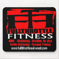 Full Throttle Fitness Mouse Pad mousepads