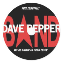 FULL THROTTLE stickers by TheDavePepperBand FULL THROTTLE stickers