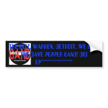 FULL THROTTLE, THE RITZ, WARREN. DETROIT. WE SA... bumper stickers by TheDavePepperBand FULL THROTTLE, THE RITZ, WARREN. DETROIT. WE SA... bumper stickers