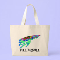 FULL THROTTLE TOTE bags