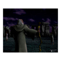 Fullmoon at Stonehenge posters