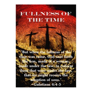 Fullness of the Time Poster print