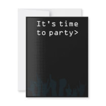 Fully customisable party invitation