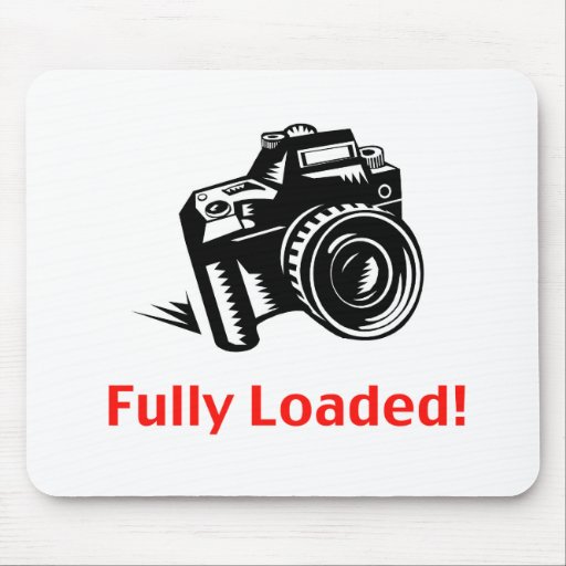 Fully Loaded Camera Mouse Pads