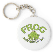 Fully Rely On God Key Chains