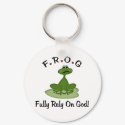 Fully Rely on God keychains