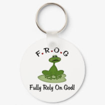 Fully Rely on God keychains
