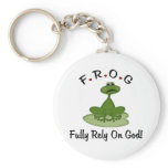 Fully Rely on God Keychain