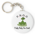 Fully Rely on God keychains