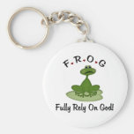 Fully Rely on God Keychain