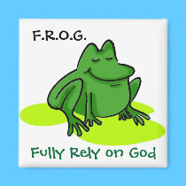 Fully Rely on God magnets