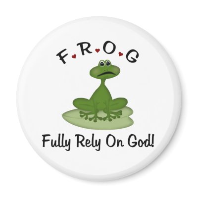 Fully Rely on God Fridge Magnets by cooltees